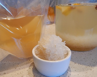 Water kefir grains